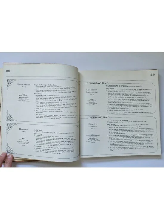 Introduction to Cooking Amana Radarange Microwave Oven Cookbook 1980 cottagecore - Picture 13 of 16